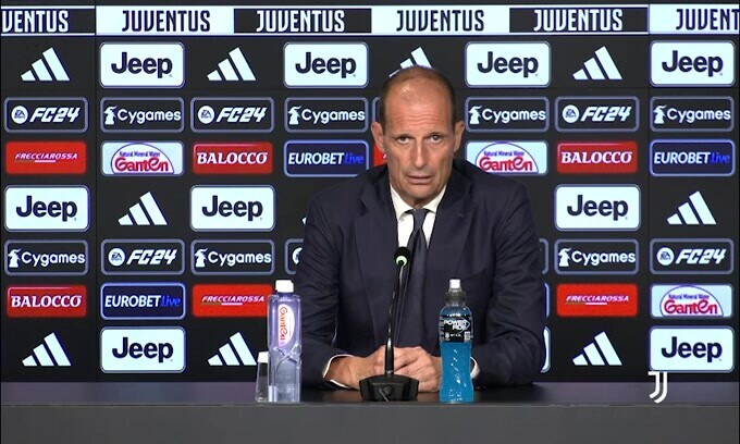 Allegri risponde a Pioli: "Parlare di favorita per lo Scudetto non serve"