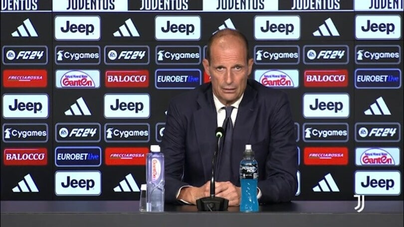 Allegri risponde a Pioli: "Parlare di favorita per lo Scudetto non serve"