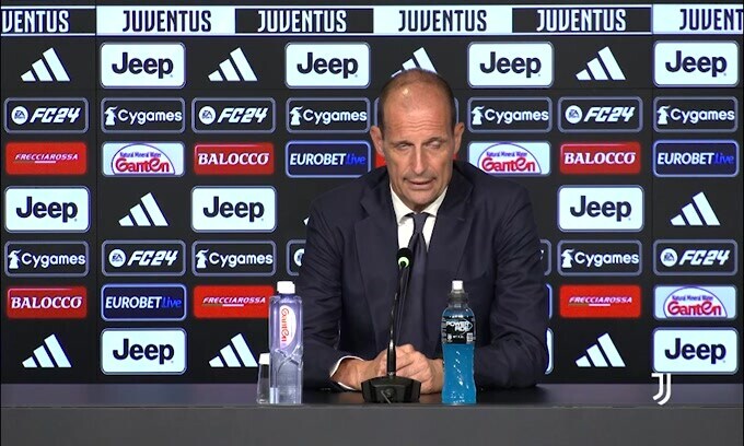 Allegri: "Out Vlahovic e Milik. Torna Kean"