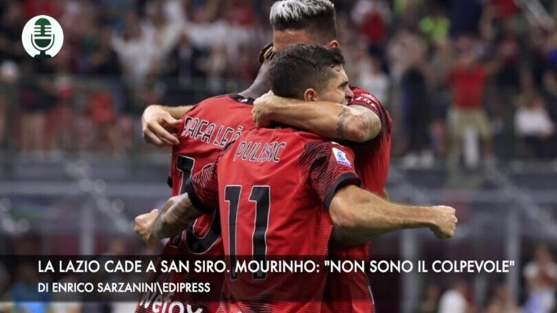 La Lazio cade a San Siro. Mourinho: "Il problema non sono io"