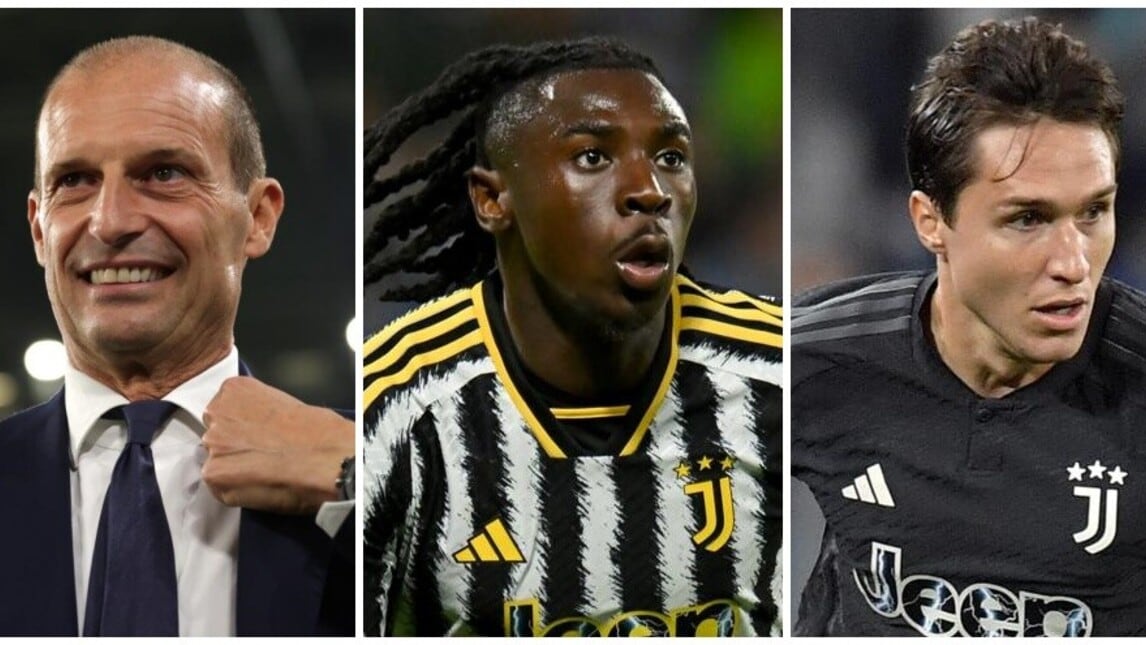 Juve, la formazione ufficiale contro l'Atalanta: sorpresa sulle fasce