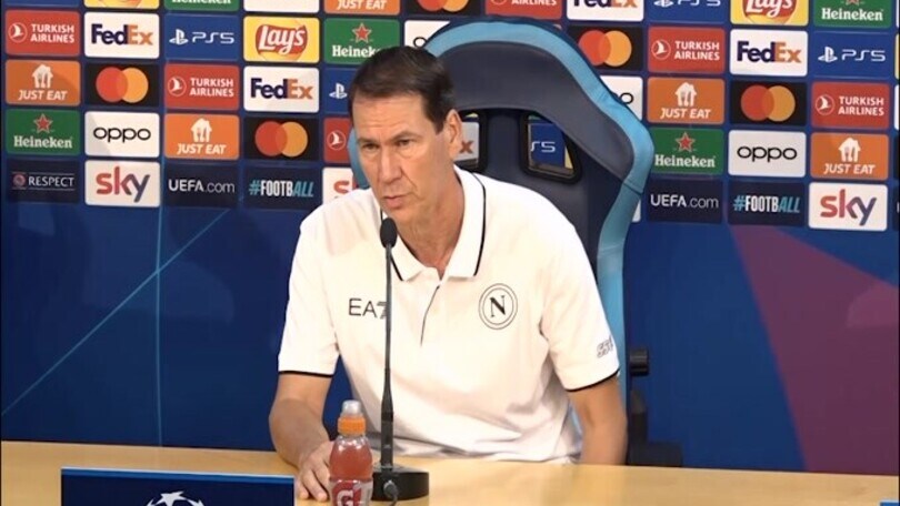 Garcia: "La musichetta della Champions già ci carica"