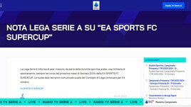 Supercoppa Italiana, cambiano le date