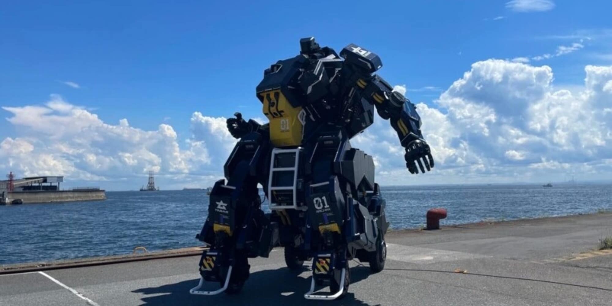 Il sogno di pilotare un robot come nei cartoni animati si è avverato