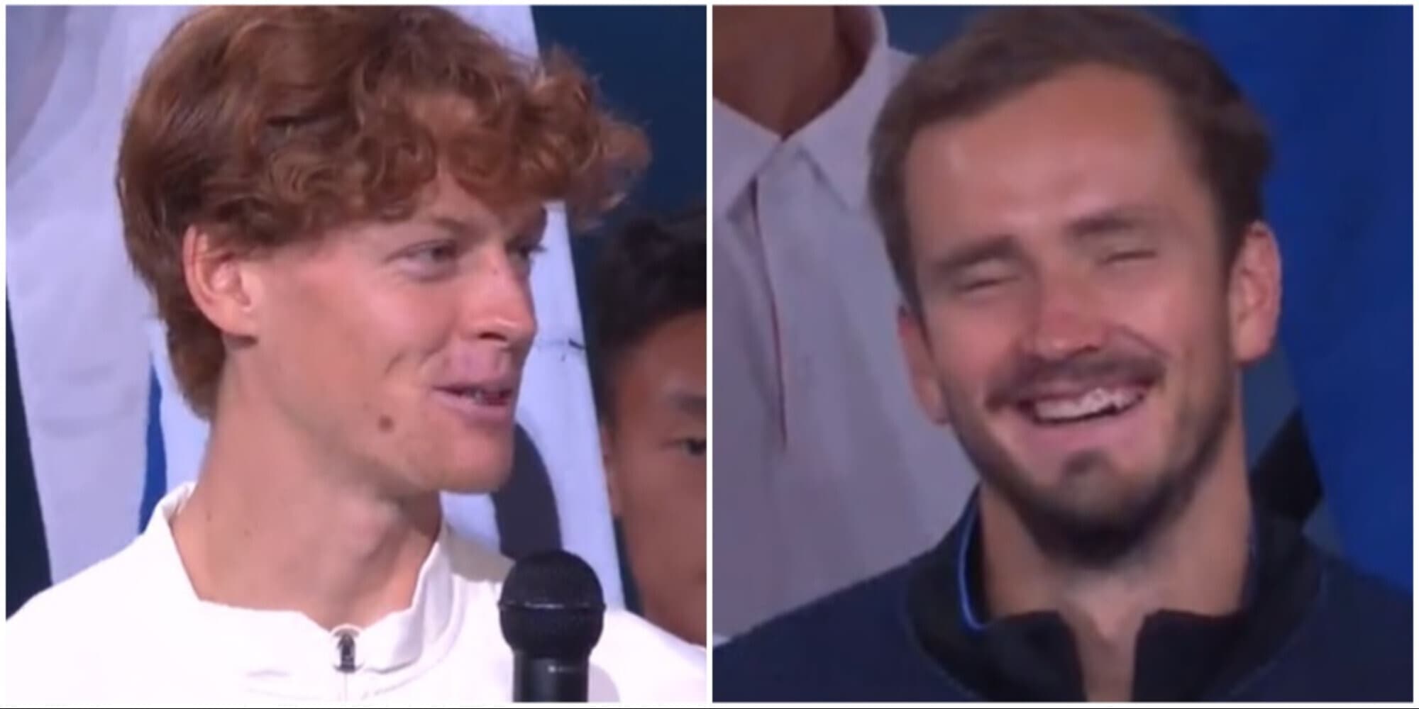 Sinner e la battuta a Medvedev dopo la vittoria a Pechino: "Grazie per..."