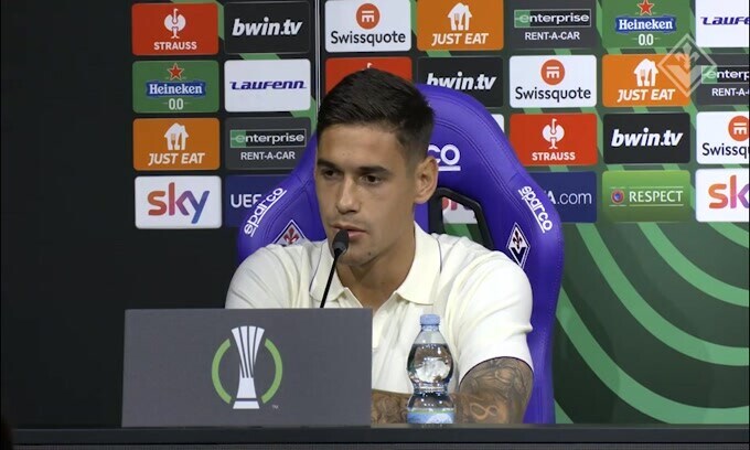 Martinez Quarta: "Mi diverto in questa squadra"