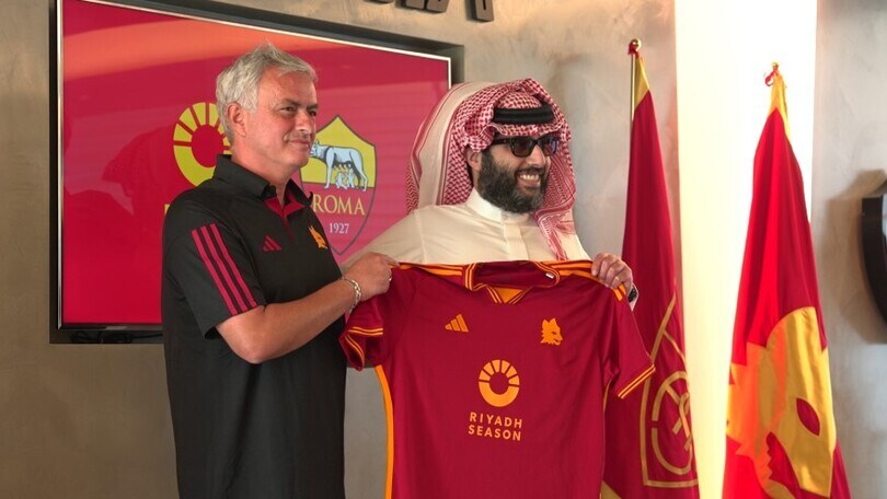 Roma, Riyadh Season nuovo sponsor: la giornata a Trigoria