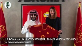 La Roma ha un nuovo sponsor. Sinner, un'altra impresa!