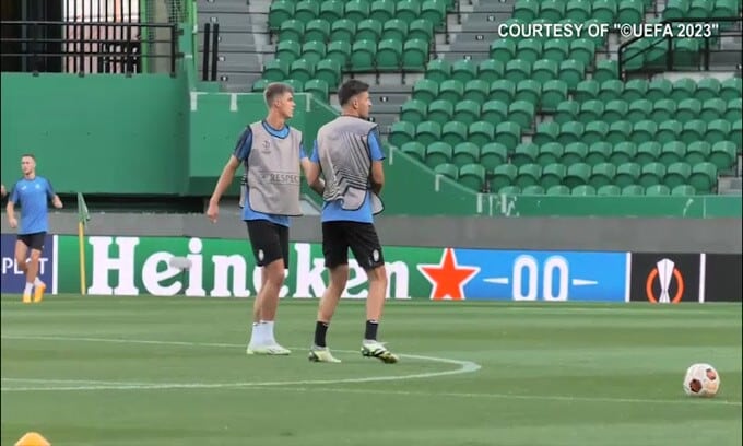 L'Atalanta si allena in Portogallo: tutto pronto per lo Sporting