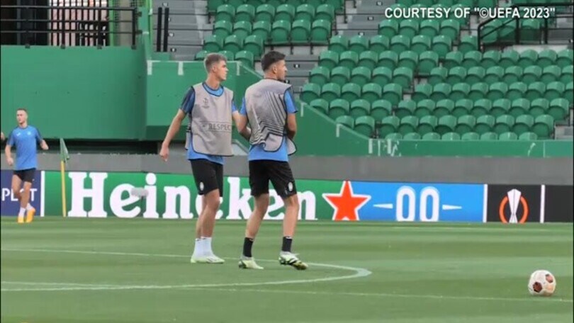 L'Atalanta si allena in Portogallo: tutto pronto per lo Sporting