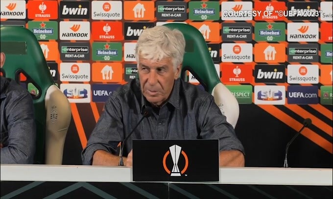 Gasperini: "Scamacca disponibile. Non firmo per il pari"