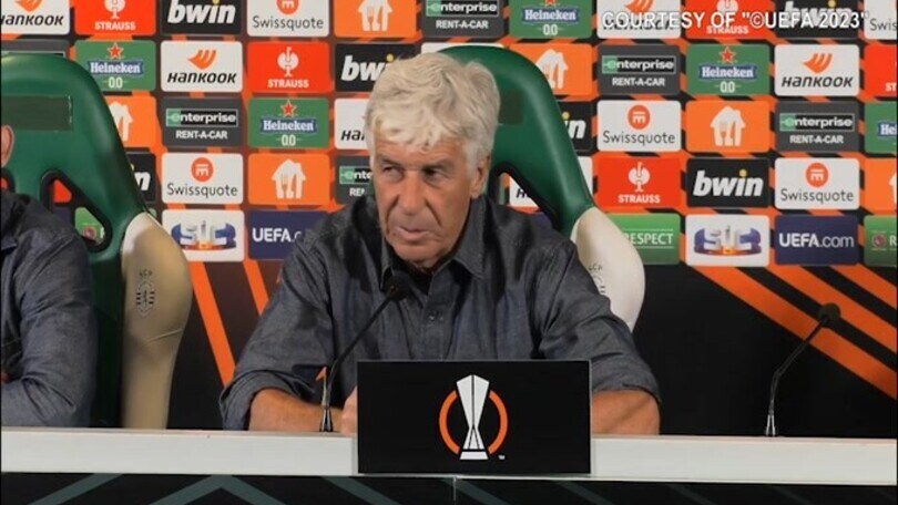 Gasperini: "Scamacca disponibile. Non firmo per il pari"
