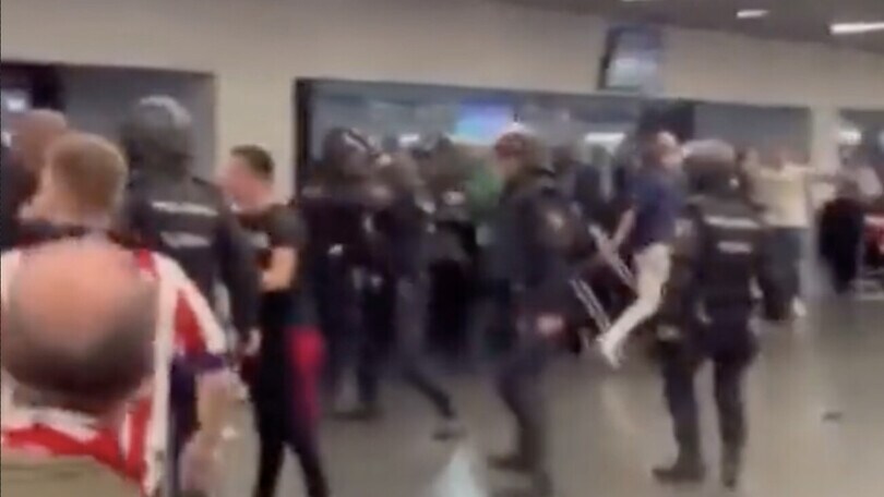 Che rissa nel palco vip del Wanda Metropolitano: interviene la polizia