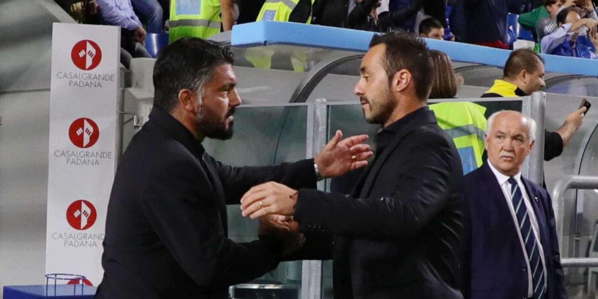 Gattuso-De Zerbi, il braccio di ferro continua in Europa