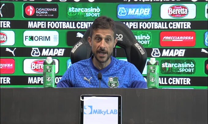 Dionisi: "Pinamonti recuperato, siamo diversi rispetto lo scorso anno"