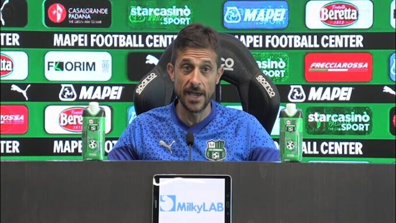 Dionisi: "Pinamonti recuperato, siamo diversi rispetto lo scorso anno"
