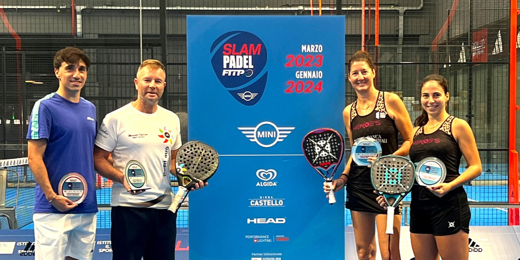 Slam by Mini, che show al Padelcity di Leinì