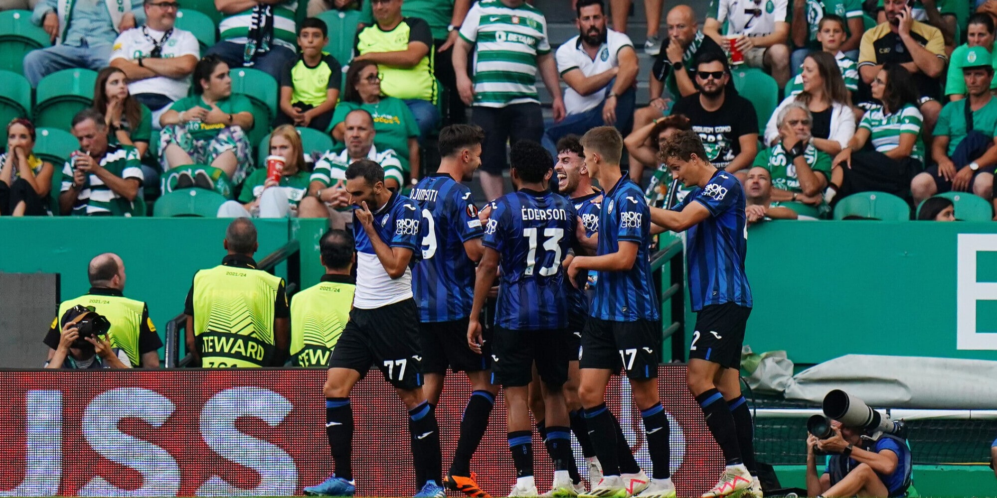 L'Atalanta batte lo Sporting 2-1: è prima nel girone di Europa League