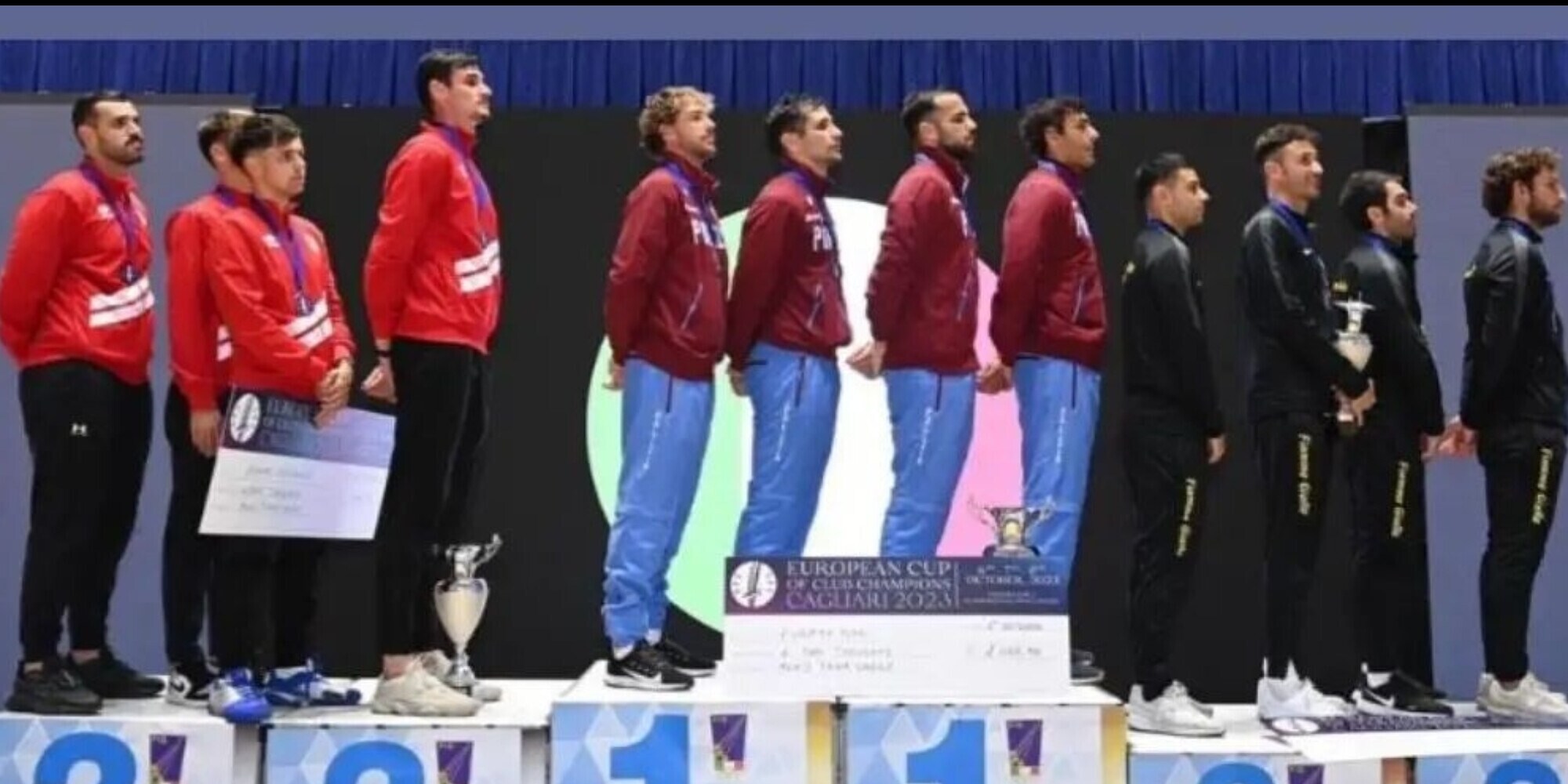 Coppa Europa, trionfo Fiamme Oro nella sciabola maschile e nella spada femminile