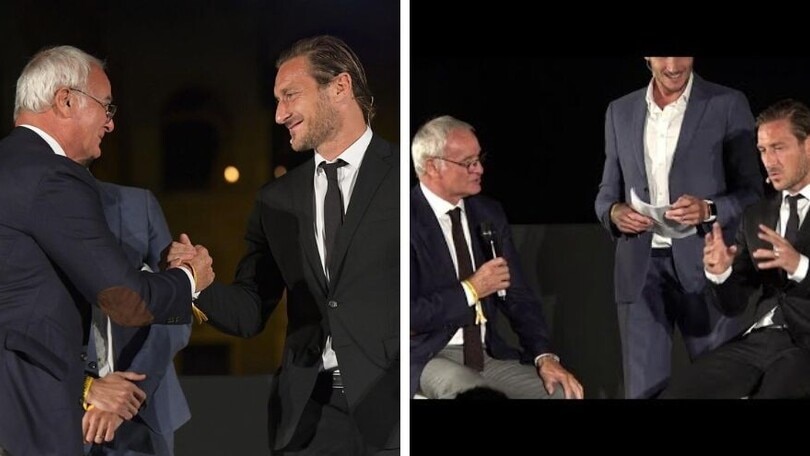 Totti e l'aneddoto su Ranieri e Mancini