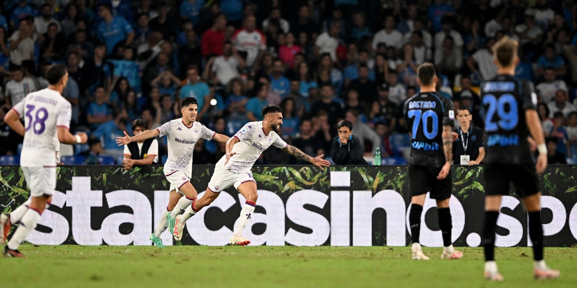 Napoli-Fiorentina 1-3, rivivi la diretta: Rudi Garcia ko, Italiano vola