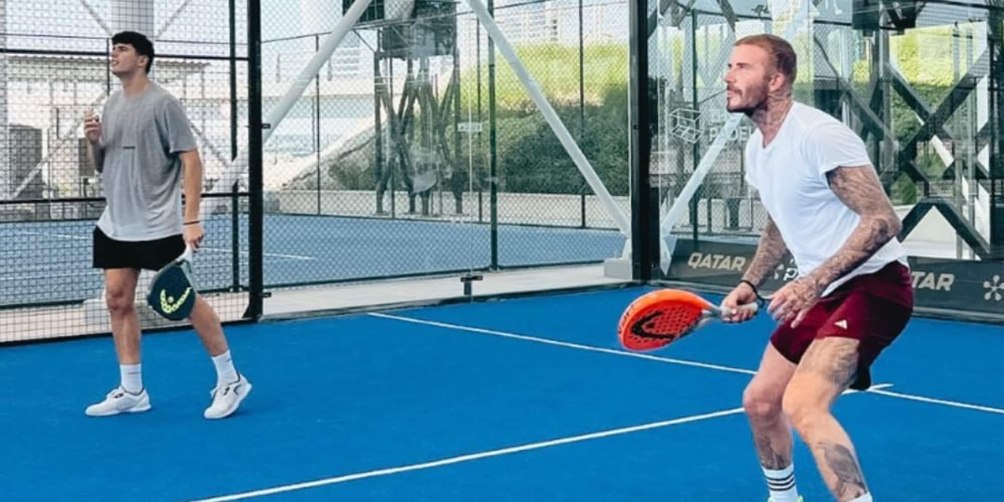 Padel, Coello tradisce Tapia con... Beckham