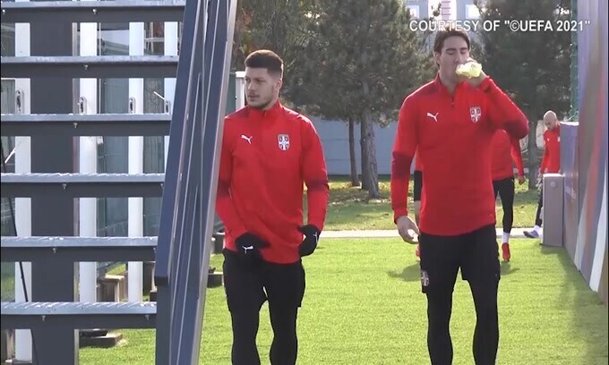 Serbia, out Vlahovic per le sfide contro Ungheria e Montenegro