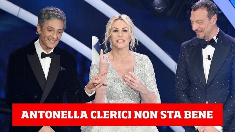 Antonella Clerici sta male e rompe il silenzio sui social