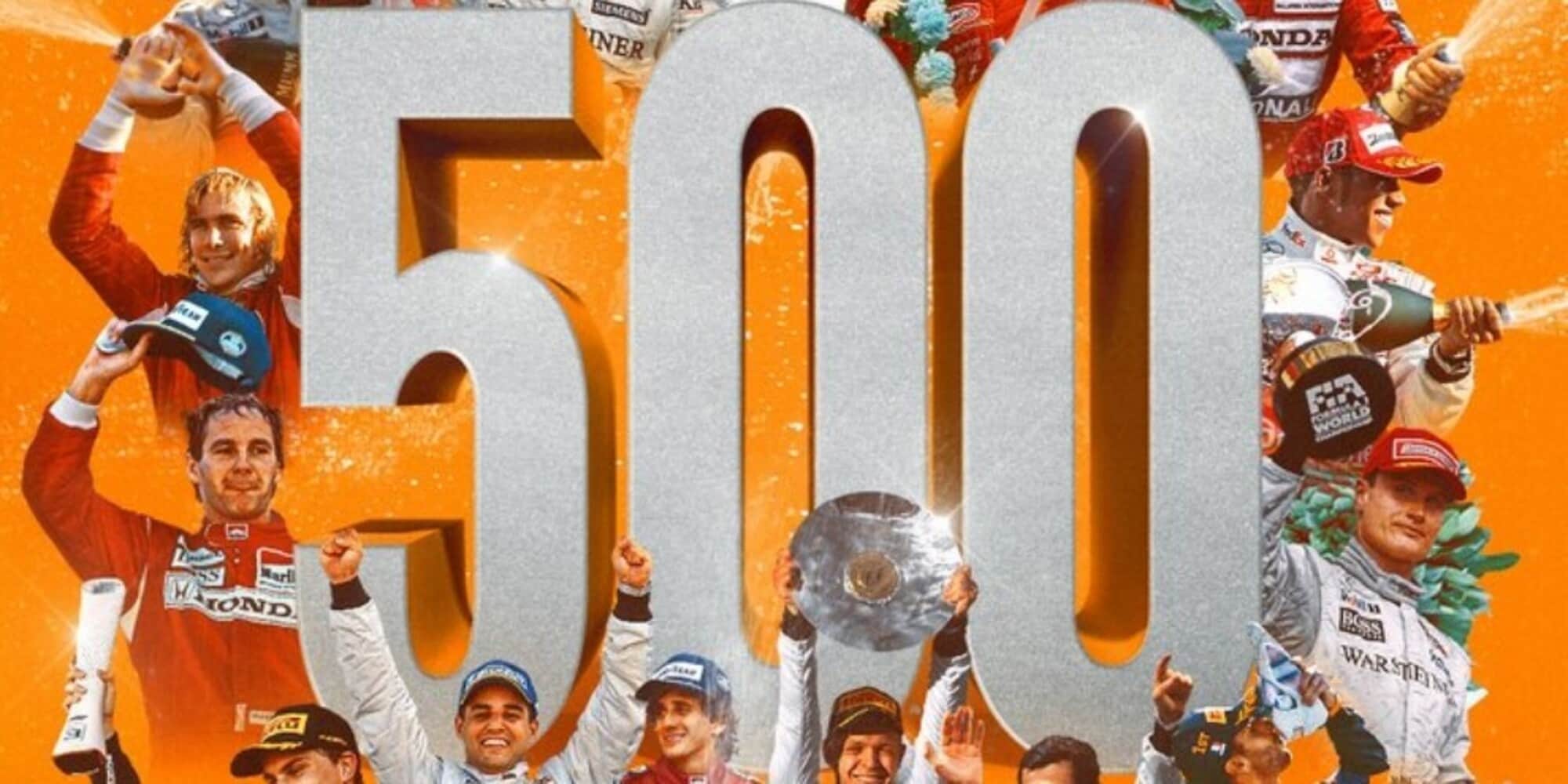McLaren festeggia i 500 podi in F1, ma manca un pilota: la sua reazione