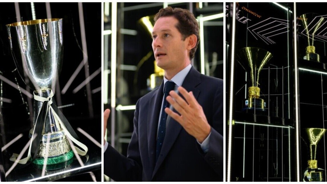 La Juve inaugura il Tempio dei Trofei: in mostra tutte le coppe del club