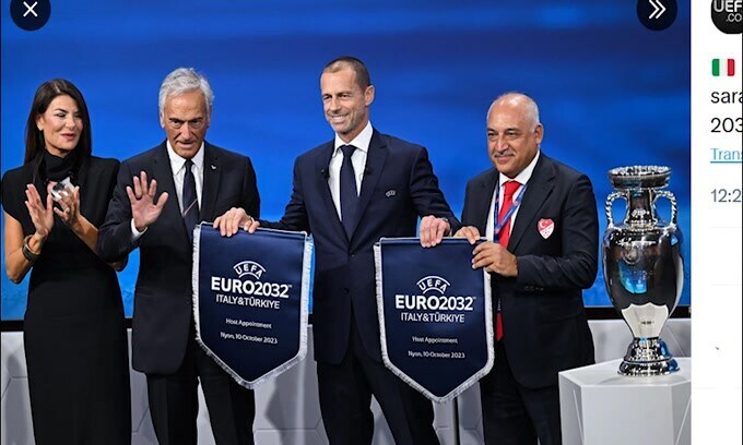 Ufficiale: Euro 2032 a Italia e Turchia