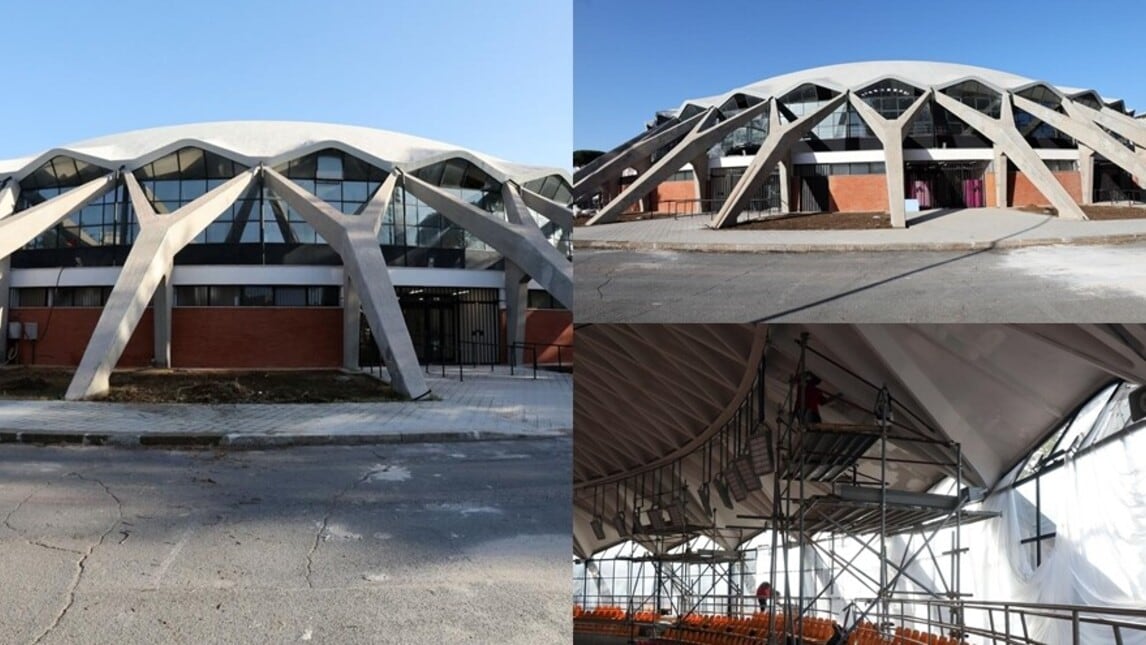 Roma, dopo 5 anni riapre il Palazzetto dello sport di viale Tiziano