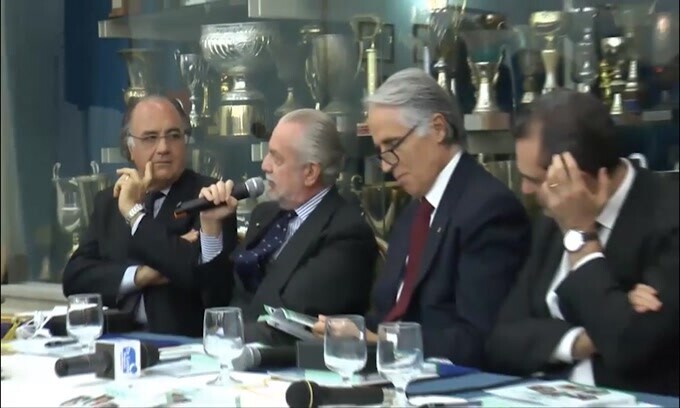 Napoli, De Laurentiis racconta il rapporto con Garcia