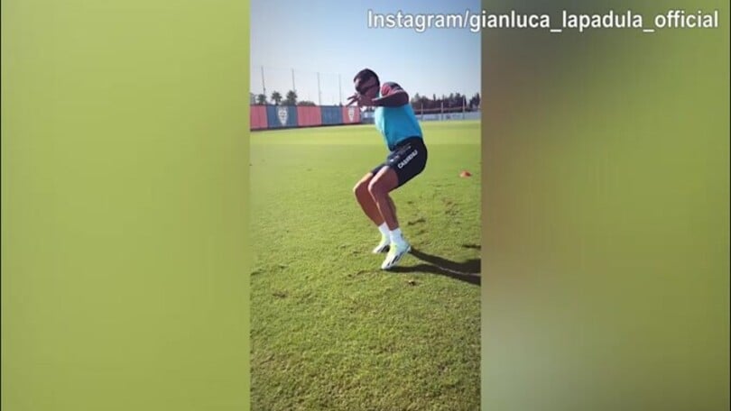 Cagliari, Lapadula corre verso il rientro
