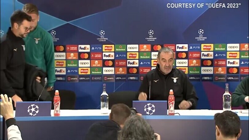 Lazio, per Sarri stop di 1 turno da parte del giudice sportivo