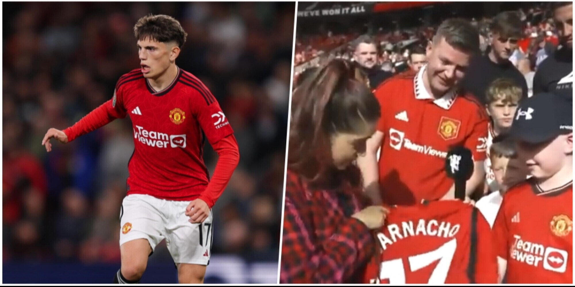 Manchester United, omaggio al piccolo tifoso: la risposta è inaspettata