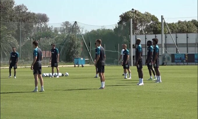 Napoli, nel pomeriggio Garcia dirigerà l'allenamento