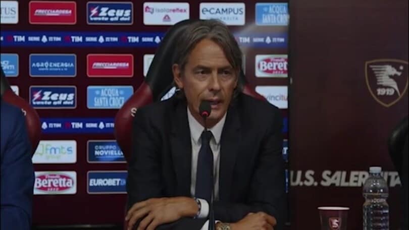 Filippo Inzaghi sulla Salernitana: "Ero in attesa di questa chiamata"