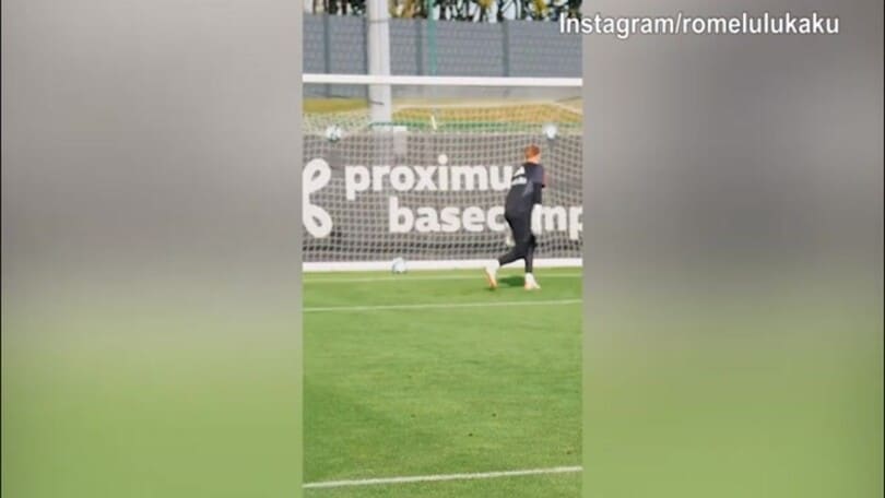 Roma, guarda Lukaku: un vero cecchino d'area!