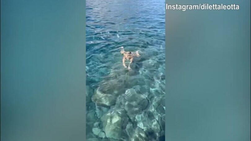 Diletta Leotta, sirenetta nel mare della Sicilia