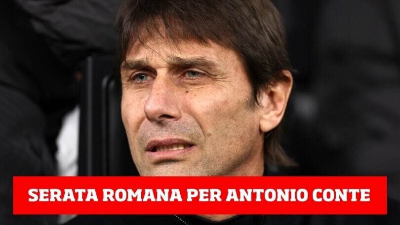 Conte, serata a Roma