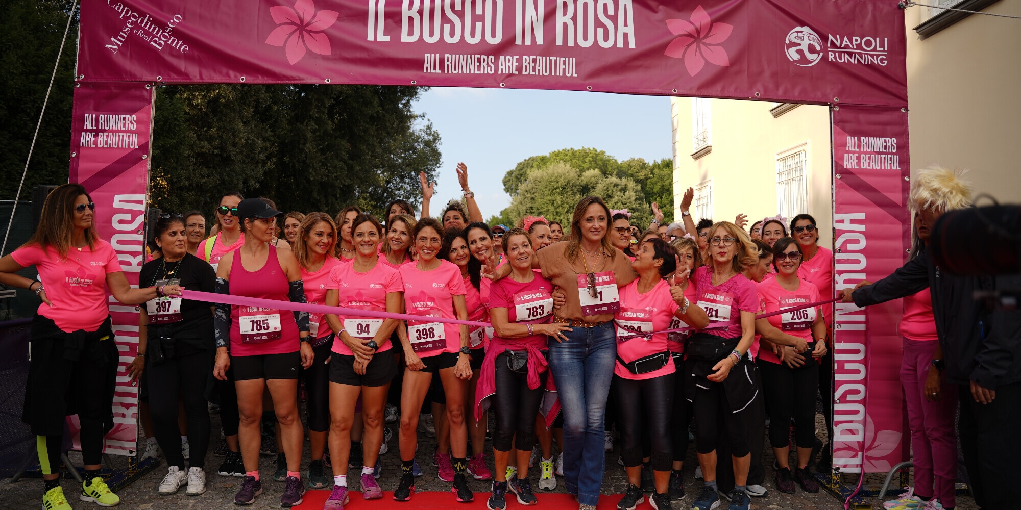 Sabato a Napoli la Bosco in Rosa per correre tra i capolavori
