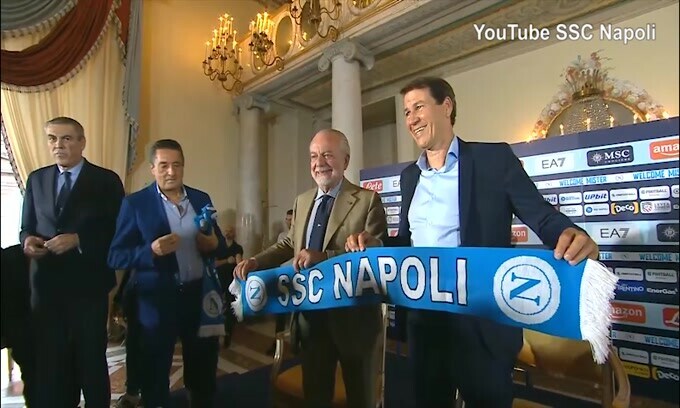 Incontro Garcia-De Laurentiis a Castel Volturno