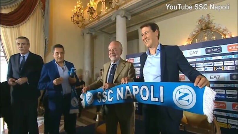 Incontro Garcia-De Laurentiis a Castel Volturno