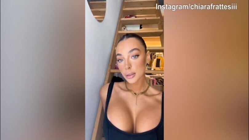 L'outfit di Chiara Frattesi manda in tilt i social