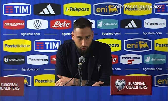Donnarumma: "Orgoglioso della fascia di capitano, ultime 24 ore difficili"