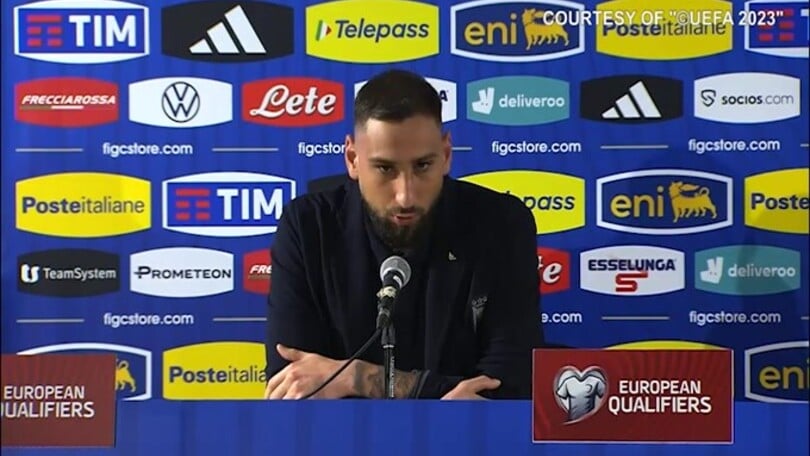 Donnarumma: "Orgoglioso della fascia di capitano, ultime 24 ore difficili"