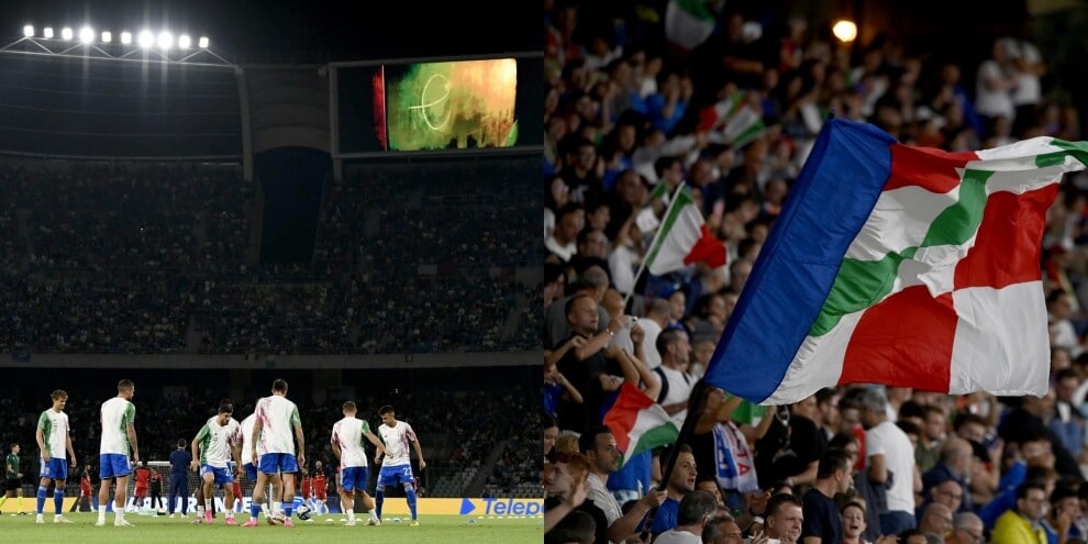 Italia-Malta, il San Nicola è da brividi