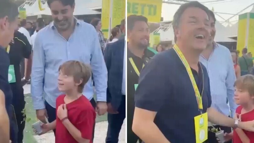 Il bambino a Renzi: "Mourinho non si tocca"