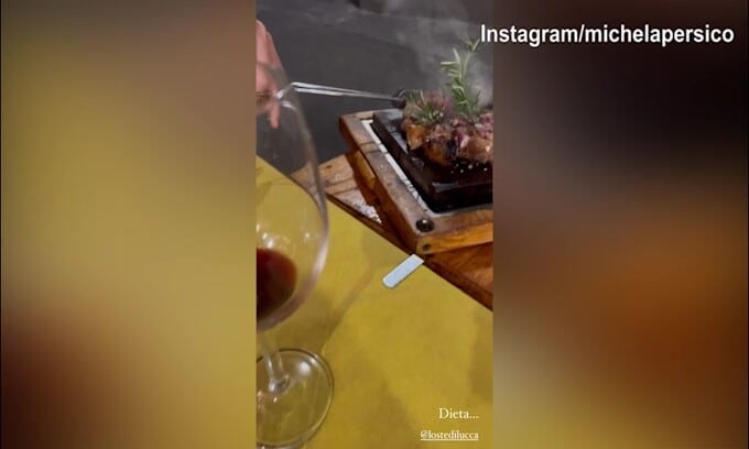 Serata a Lucca senza figlio per Rugani e Persico